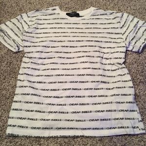 “Cheap thrills” tee